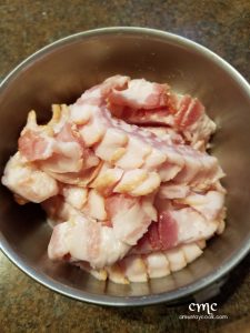 Bacon, diced. © cmurraycook.com