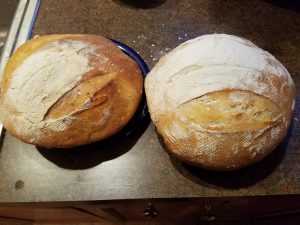 finished loaves, cooling on plates. ©cmurraycook.com