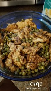 Finished piccata. © cmurraycook.com